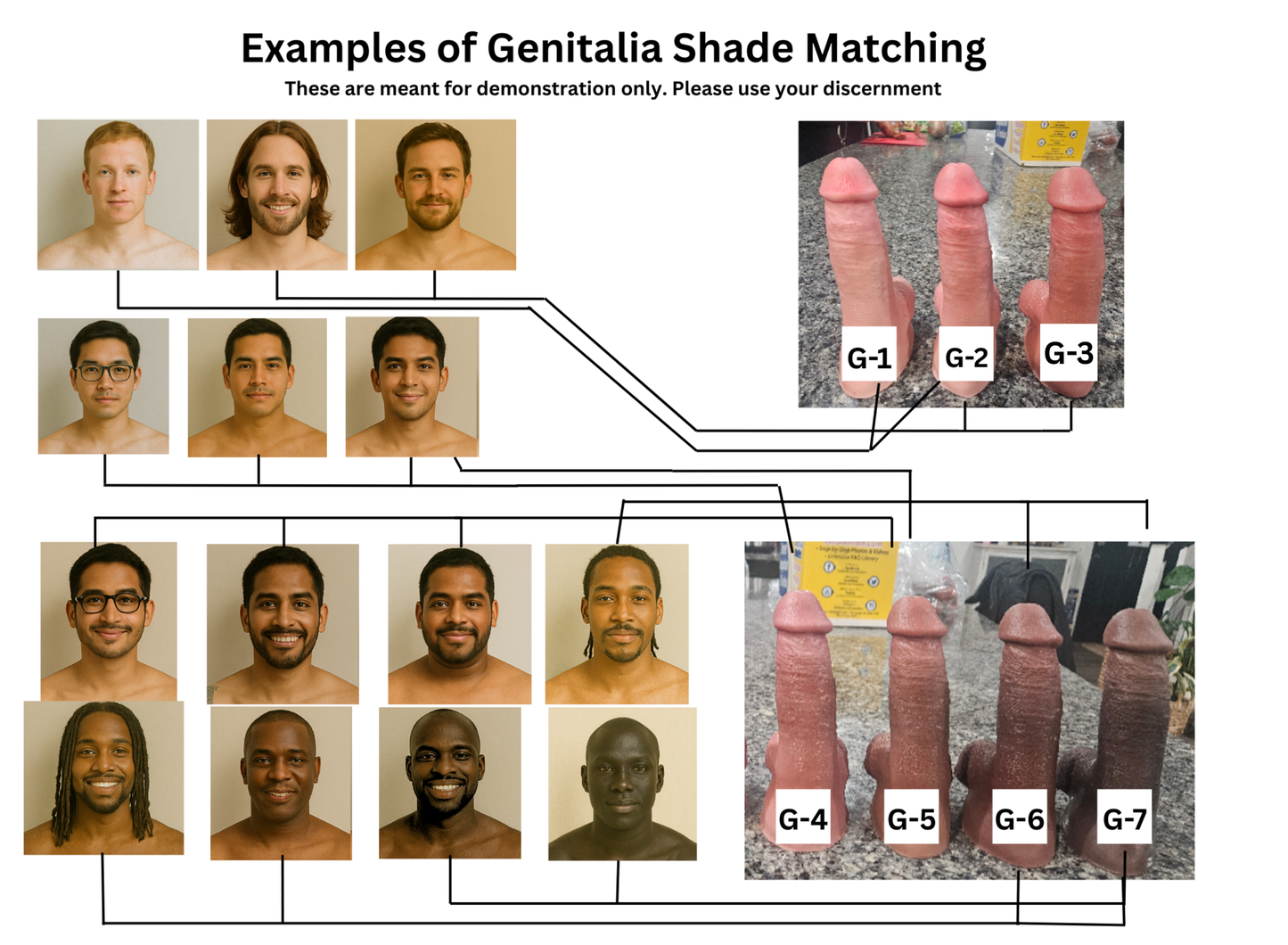 Orion: 5.5" All In One Prosthetic PAINTED DUAL DENSITY