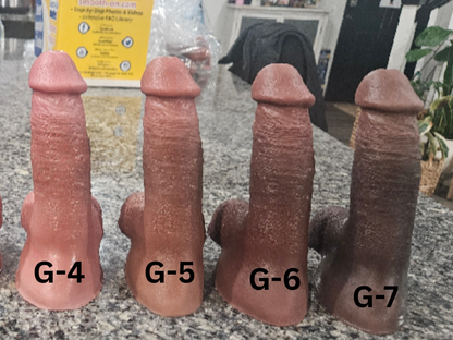 Orion: 5.5" All In One Prosthetic PAINTED DUAL DENSITY